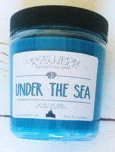 Load image into Gallery viewer, Under The Sea - The Little Mermaid Inspired Candle &amp; Bath Bomb Set
