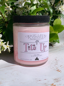 Mrs. Maisel Inspired Candle - Tits Up - The Marvelous Mrs. Maisel Gift
